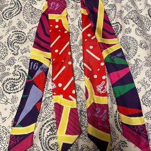 Set of 2 Hermes Ju De Soie Uniforme Twillys